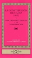 Portada del libro La Constitución de Cádiz (1812) y Discurso preliminar a la Constitución         .