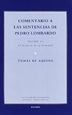 Portada del libro Comentario a las sentencias de Pedro Lombardo. Volumen I/1