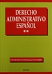 Portada del libro Derecho administrativo español