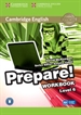 Portada del libro Cambridge English Prepare! Level 6 Workbook with Audio
