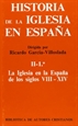 Portada del libro Historia de la Iglesia en España. II/1: La Iglesia en la España de los siglos VIII-XIV