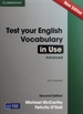 Portada del libro Test Your English Vocabulary in Use Advanced with Answers
