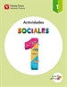 Portada del libro Sociales 1 Actividades (aula Activa)