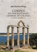 Portada del libro Corpus de inscripciones latinas de Cáceres V: Augustobriga.