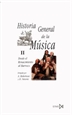 Portada del libro Historia General de la Música II