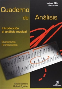 Portada del libro Introducción al análisis musical, grado medio. Cuaderno de análisis