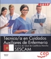 Portada del libro Técnico/a en Cuidados Auxiliares de Enfermería. Servicio de Salud de Castilla-La Mancha. SESCAM. Test