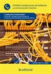 Portada del libro Instalaciones de telefonía y comunicación interior. eles0108 - montaje y mantenimiento de infraestructuras de telecomunicaciones en edificios