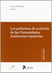 Portada del libro Gobiernos de coalición de las comunidades autónomas españolas.