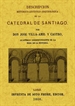 Portada del libro Descripcion histórico-artística-arqueológica de la Catedral de Santiago