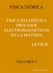 Portada del libro Física estadística procesos electromagnéticos en la materia