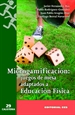 Portada del libro Microgamificación: juegos de mesa adaptados a Educación Física