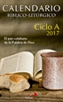 Portada del libro Calendario bíblico-litúrgico 2017 - Ciclo A