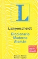 Portada del libro Diccionario Moderno alemán/español
