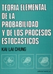 Portada del libro Teoría elemental de la probabilidad y de los procesos estocásticos