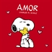 Portada del libro Amor. Snoopy