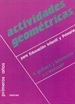 Portada del libro Actividades geométricas para Educación Infantil y Primaria