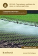Portada del libro Operaciones auxiliares de riego en cultivos agrícolas. AGAX0208 - Actividades auxiliares en agricultura