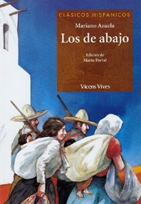 Portada del libro Los De Abajo. Colecci—n Cl‡sicos Hispanicos. Auxiliar Bup.