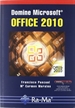 Portada del libro Domine Microsoft Office 2010
