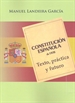Portada del libro Constitución española de 1978: texto, práctica y futuro