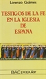 Portada del libro Testigos de la fe en la Iglesia de España