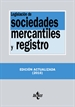 Portada del libro Legislación de sociedades mercantiles y registro
