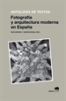 Portada del libro Fotografía y arquitectura moderna en España