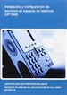 Portada del libro Instalación y configuración de servicios en equipos de telefonía (UF1866)