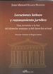 Portada del libro Locuciones latinas y razonamiento jurídico