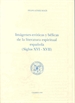 Portada del libro Imágenes eróticas y bélicas de la literatura espiritual española (S. XVI-XVII)