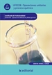 Portada del libro Operaciones unitarias y proceso químico. QUIE0108 - Operaciones básicas en planta química