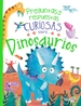 Portada del libro Preguntas y respuestas curiosas sobre... Dinosaurios