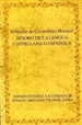 Portada del libro Tesoro de la lengua castellana o española