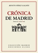 Portada del libro Crónica de Madrid