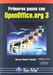 Portada del libro Primeros pasos con OpenOffice.org 3