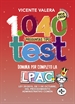 Portada del libro 1040 preguntas tipo test LPAC