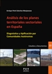 Portada del libro Análisis de los planes territoriales sectoriales en España