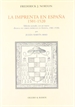 Portada del libro La imprenta en España (1501-1520)