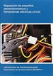Portada del libro Reparación de pequeños electrodomésticos y herramientas eléctricas (UF2246)