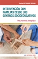 Portada del libro Intervención con familias desde los centros socioeducativos