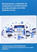 Portada del libro Monitorización y resolución de incidencias en la interconexión de redes privadas con redes públicas (UF1348)