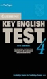 Portada del libro Cambridge Key English Test 4 Self Study Pack