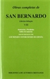 Portada del libro Obras completas de San Bernardo. VIII: Sentencias y Parábolas. Índice de materias