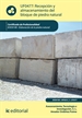 Portada del libro Recepción y almacenamiento del bloque de piedra natural. IEXD0108 - Elaboración de la piedra natural