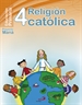 Portada del libro Religión católica 4º - Proyecto Maná