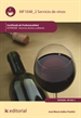 Portada del libro Servicio de vinos. HOTR0508 - Servicios de Bar y Cafetería