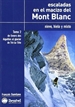 Portada del libro Escaladas en el macizo del Mont Blanc. Tomo II