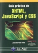 Portada del libro Guía práctica XHTML, JavaScript y CSS