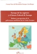 Portada del libro Europa de las regiones y el futuro Federal de Europa